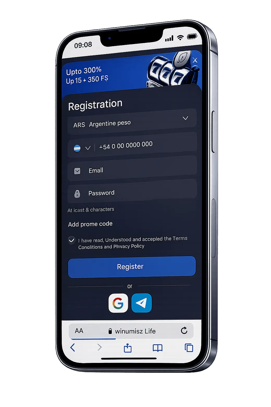 Winum AR Register 2